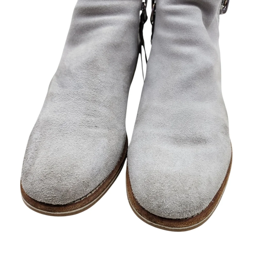Dolce Vita Women's Sutton Soft Suede Side Zipper Ankle Bootie